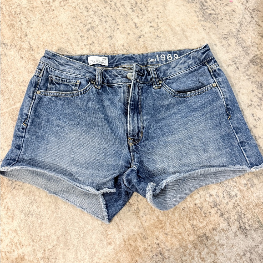 GAP Women's Classic Blue Jean Shorts
